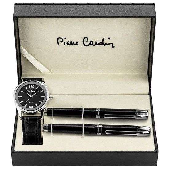 Pierre Cardin dovanų rinkinys laikrodis ir rašiklis PCX8357G28
