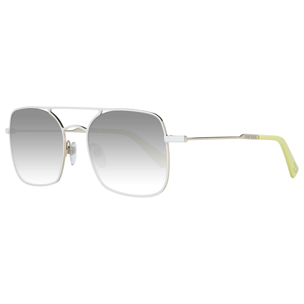 diesel white sunglasses